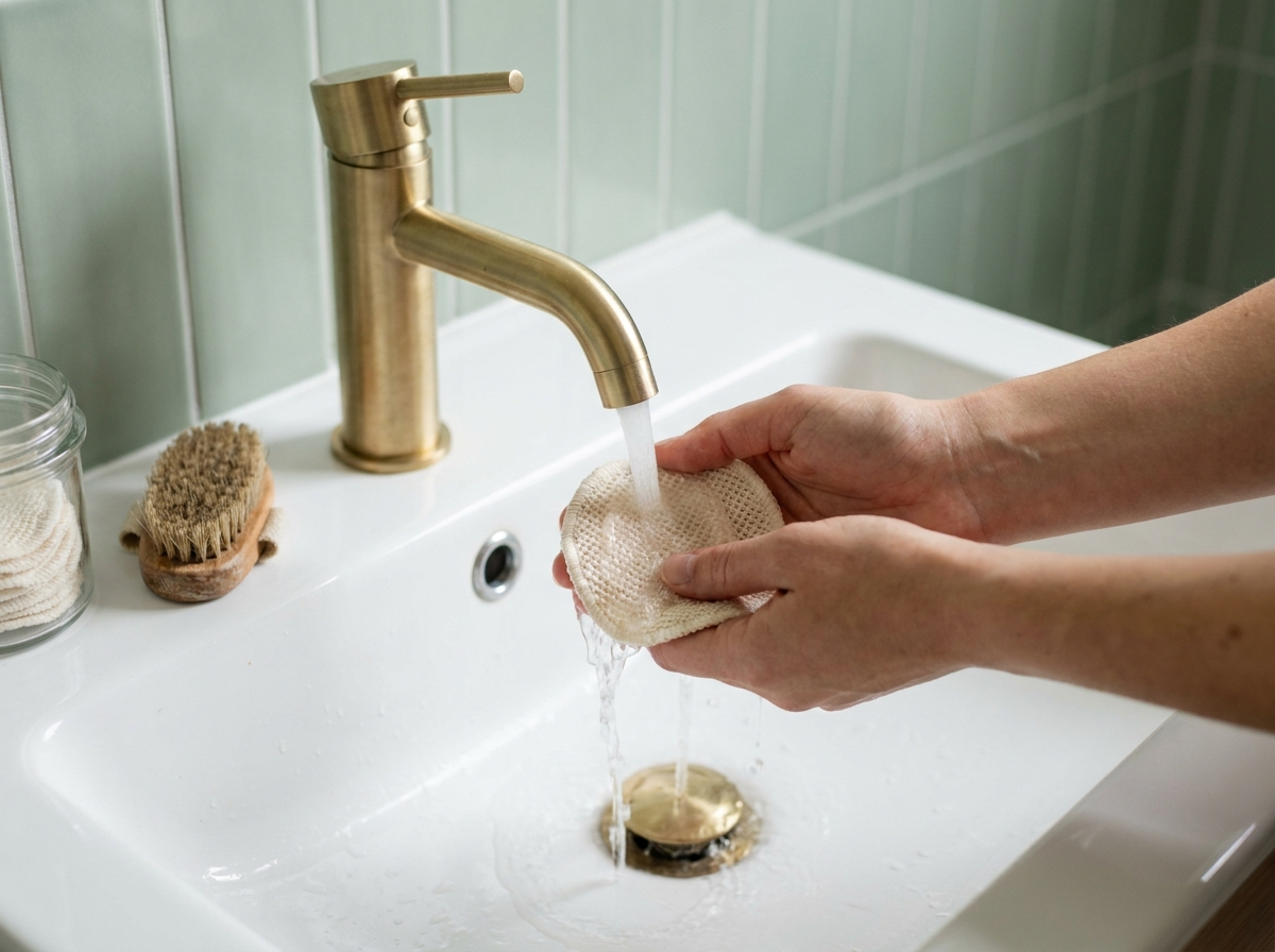 how to clean reusable makeup pads