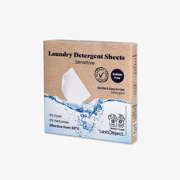 Detergent Sheets | Sensitive | 18 Sheets