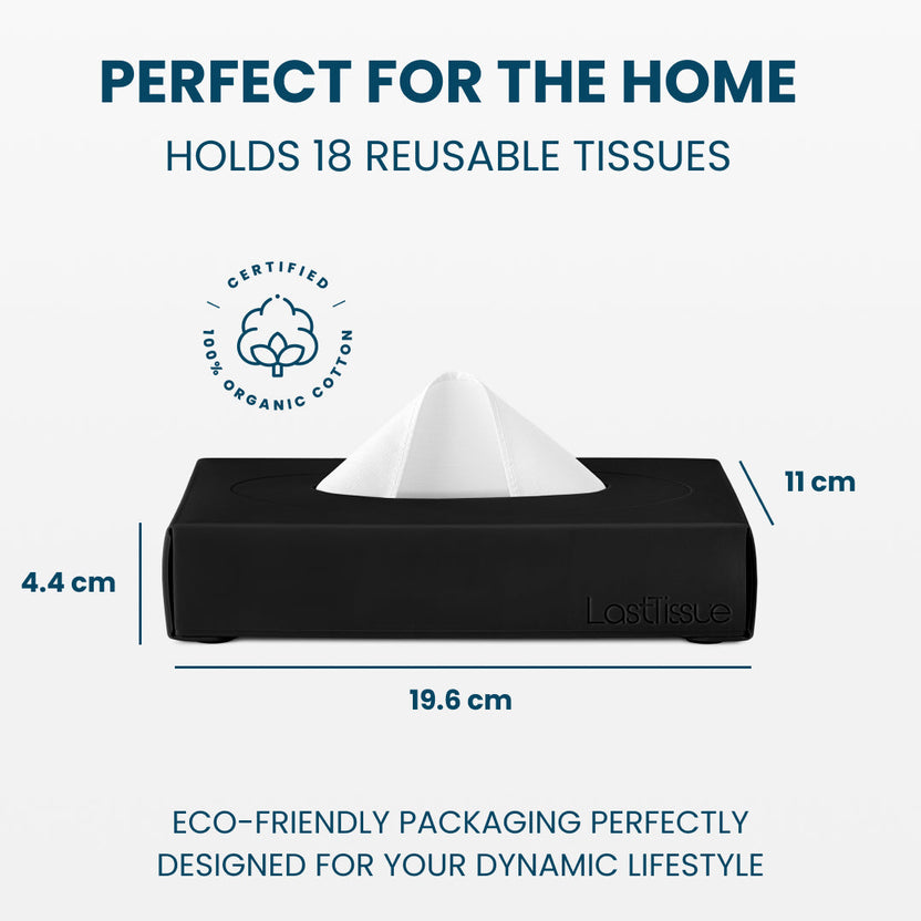 LastTissue — Reusable Handkerchief Tissue Pack | LastObject