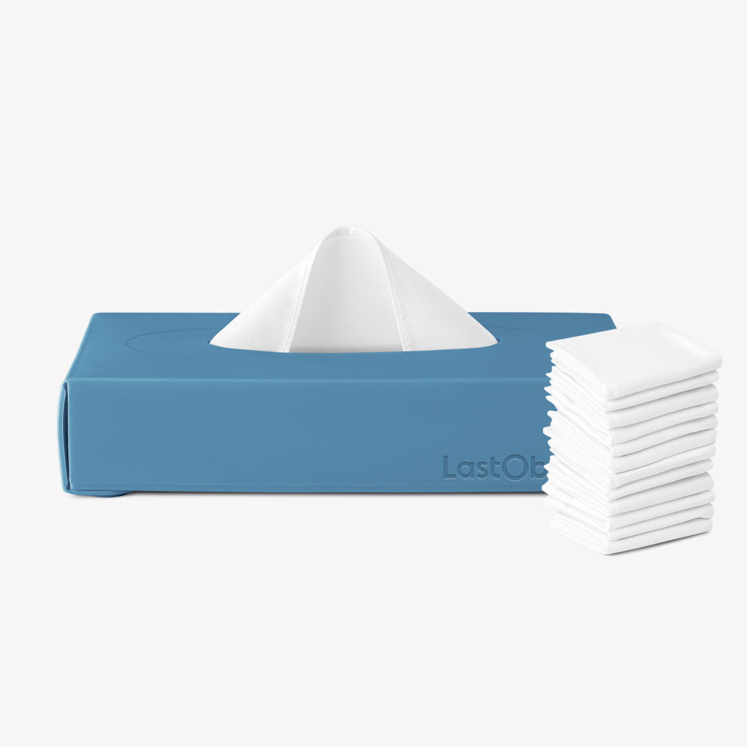 LastTissue Box Blue