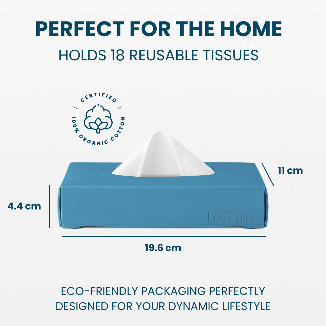 LastTissue Box Blue