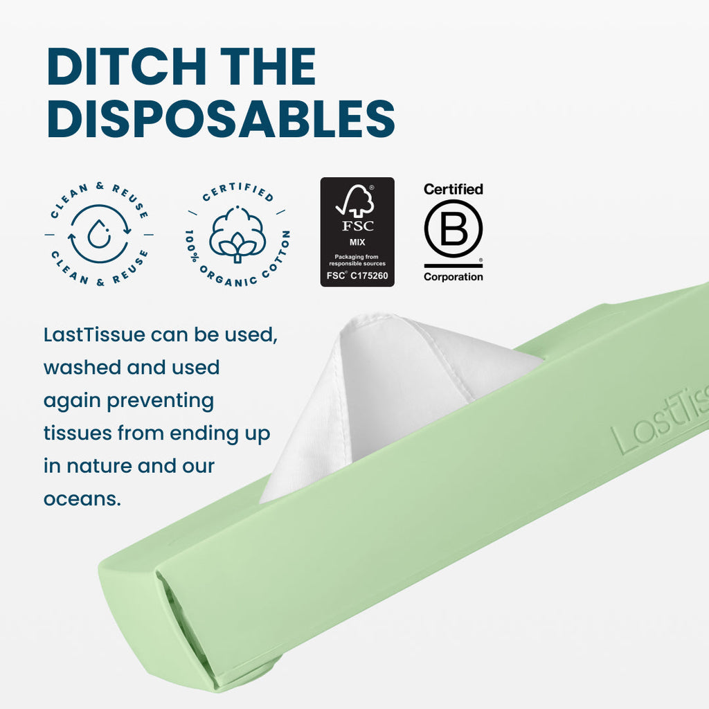 LastTissue Box Green
