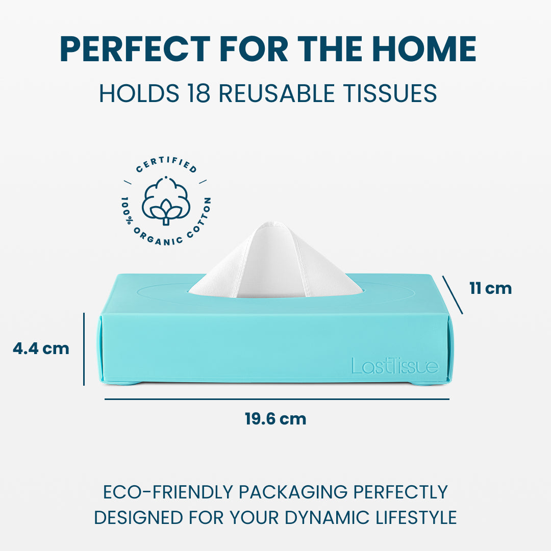 LastTissue Box Turquoise