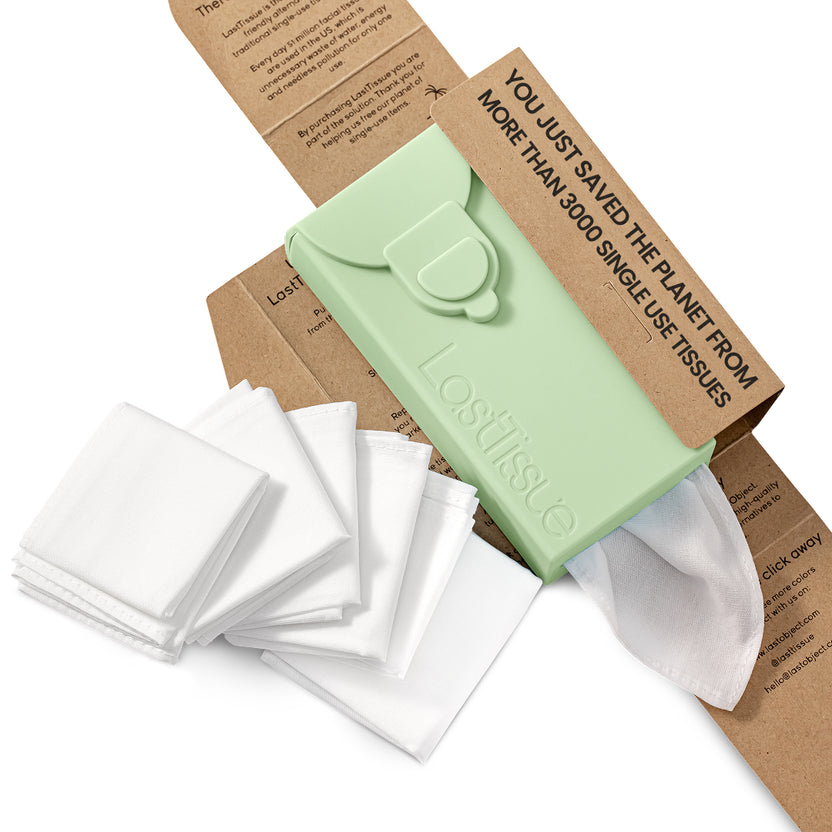 LastTissue — Reusable Handkerchief Tissue Pack | LastObject