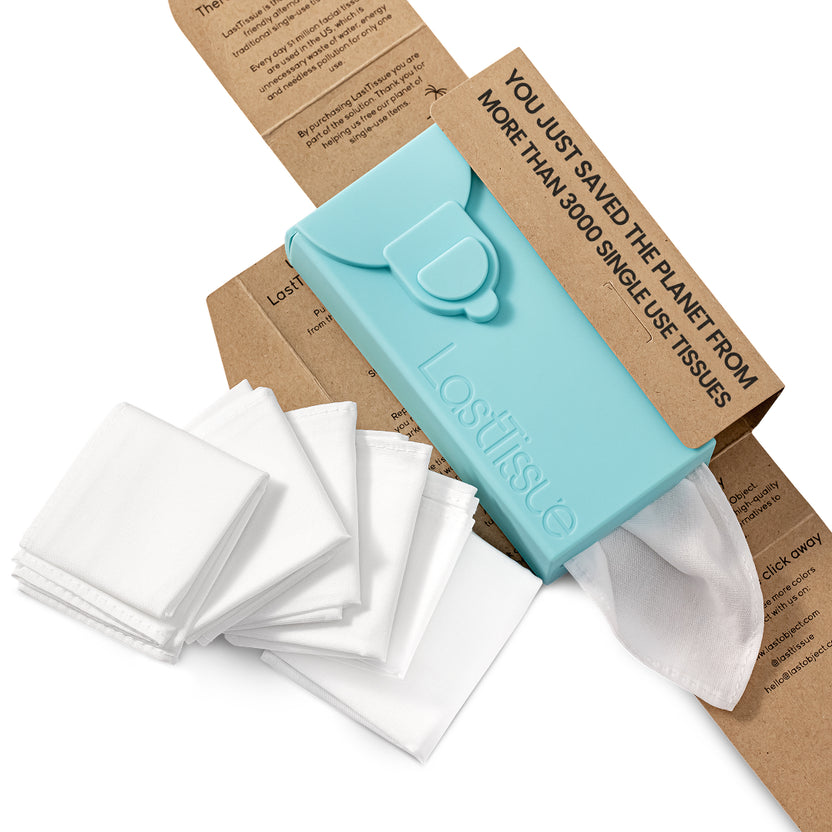 LastTissue — Reusable Handkerchief Tissue Pack | LastObject